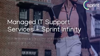 Managed IT Support Services - Sprint Infinity