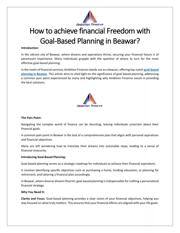 how to achieve financial freedom with