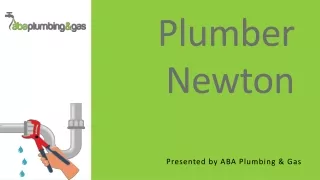 plumber newton