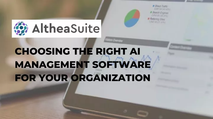 choosing the right ai management software