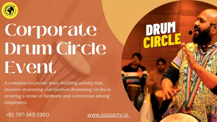 corporate drum circle event a common corporate