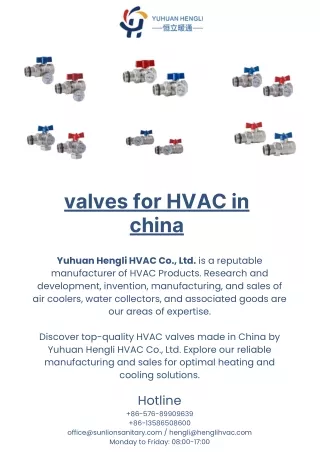 Yuhuan Hengli HVAC Leading Valve Solutions in China