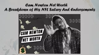 Cam Newton Net Worth