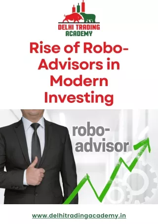 Rise of Robo-Advisors in Modern Investing