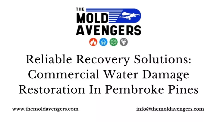 reliable recovery solutions commercial water