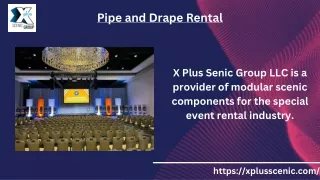 Elevate Your Event : Pipe and Drape Rental Solutions