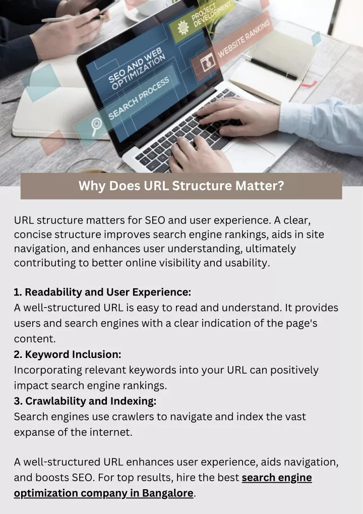 why does url structure matter