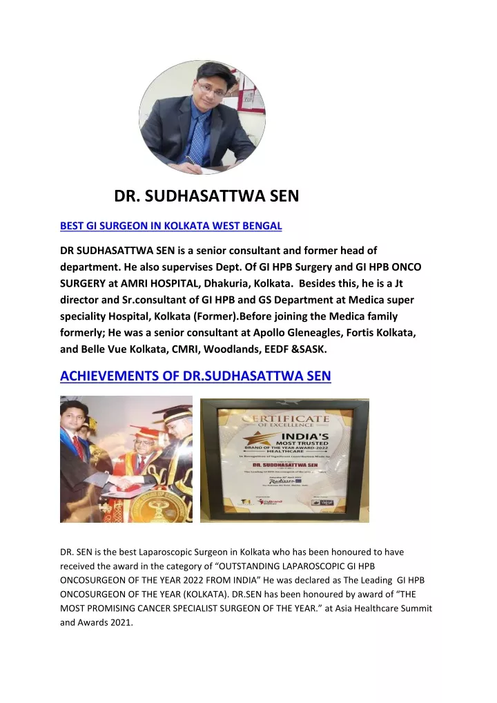 dr sudhasattwa sen