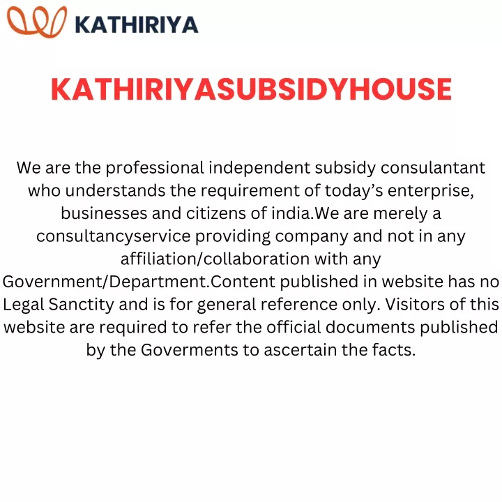 kathiriyasubsidyhouse