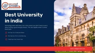 best university in india