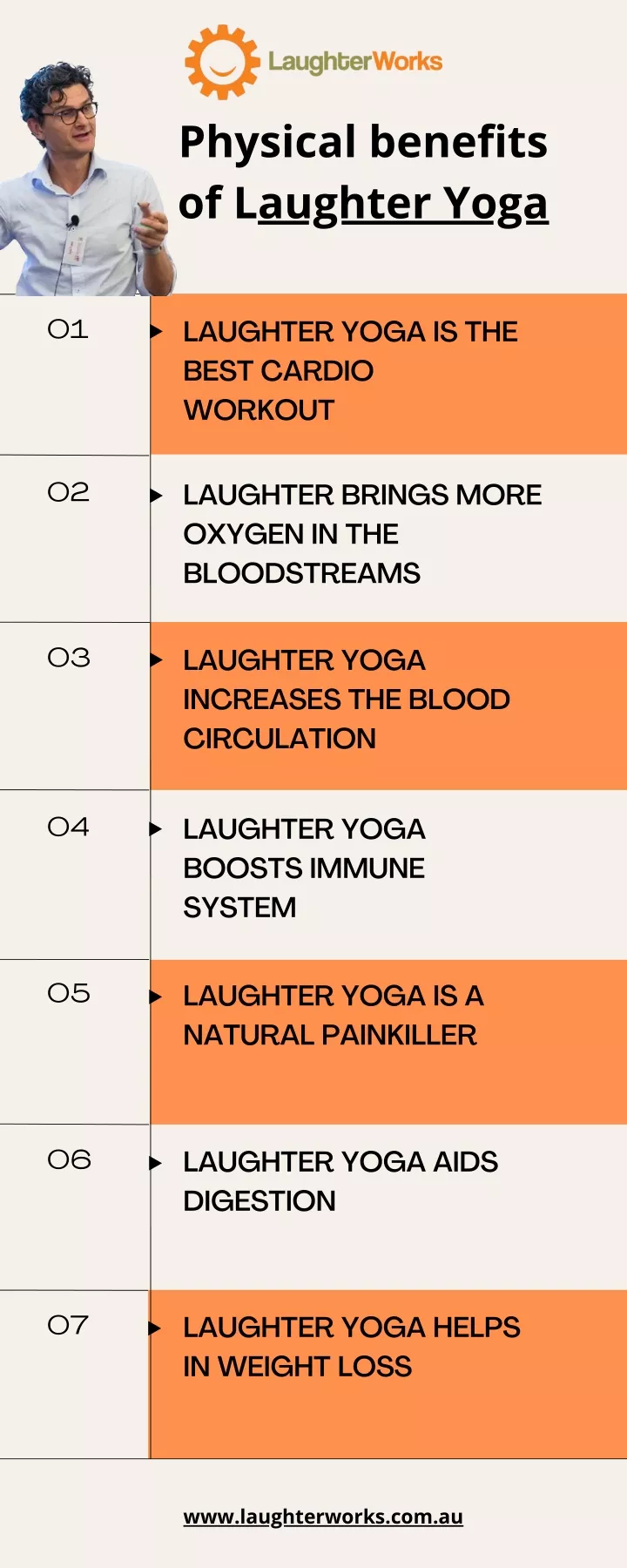 physical benefits of laughter yoga