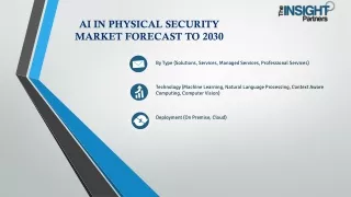 AI in Physical Security Market Growth Drivers 2030