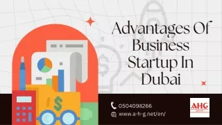 Advantages Of Business Startup In Dubai