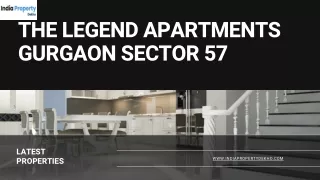 the legend apartments gurgaon sector 57