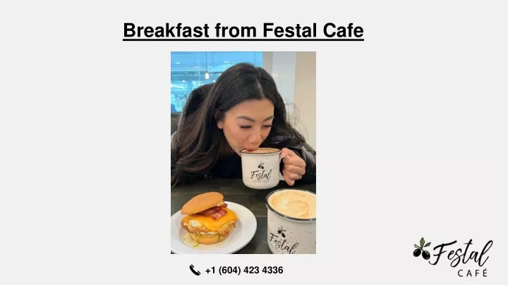 breakfast from festal cafe
