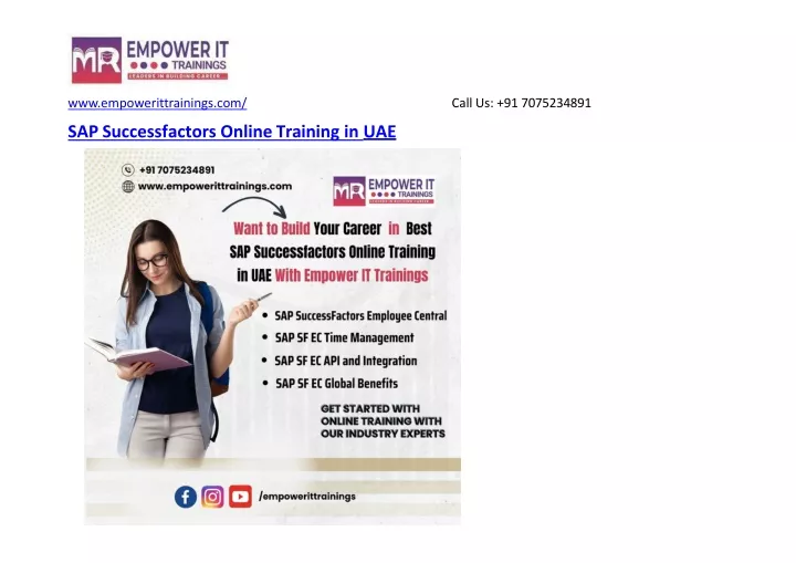 sap successfactors online training in uae