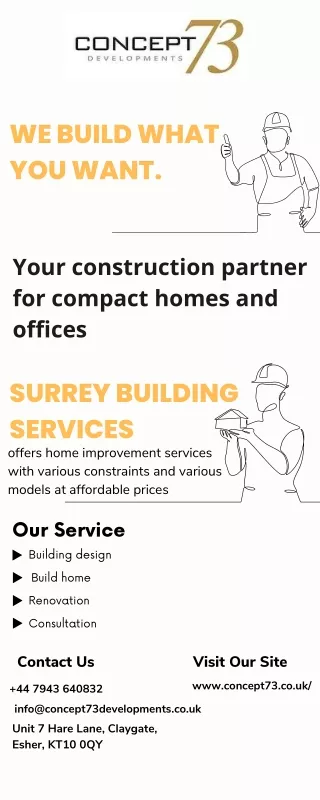 Surrey Building Services | Concept73
