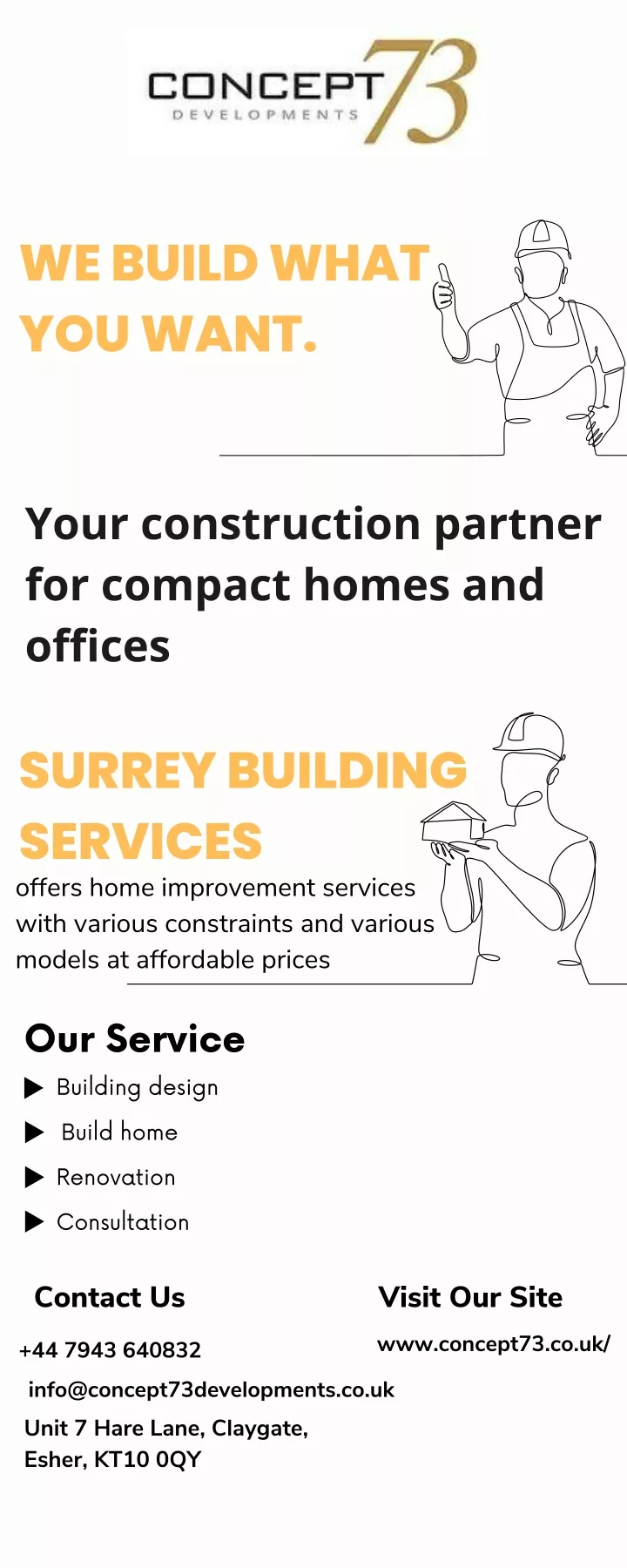 we build what you want