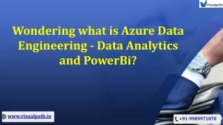 wondering what is azure data engineering data