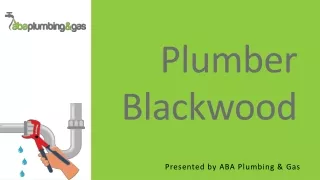 plumber blackwood