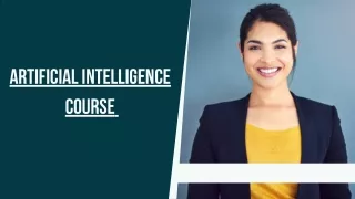 Artificial Intelligence Course