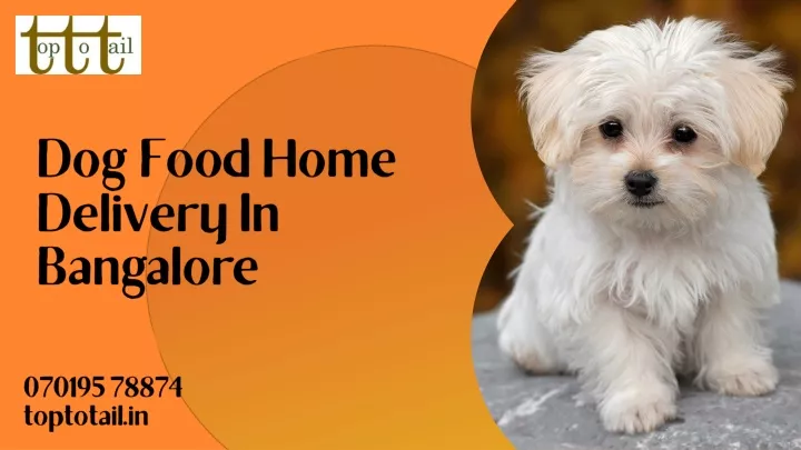 dog food home delivery in bangalore