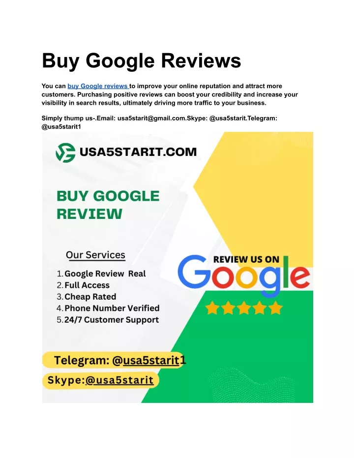 buy google reviews