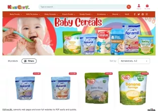 Best baby cereal online for your little one