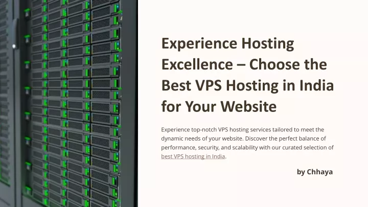 experience hosting excellence choose the best