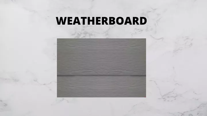 weatherboard
