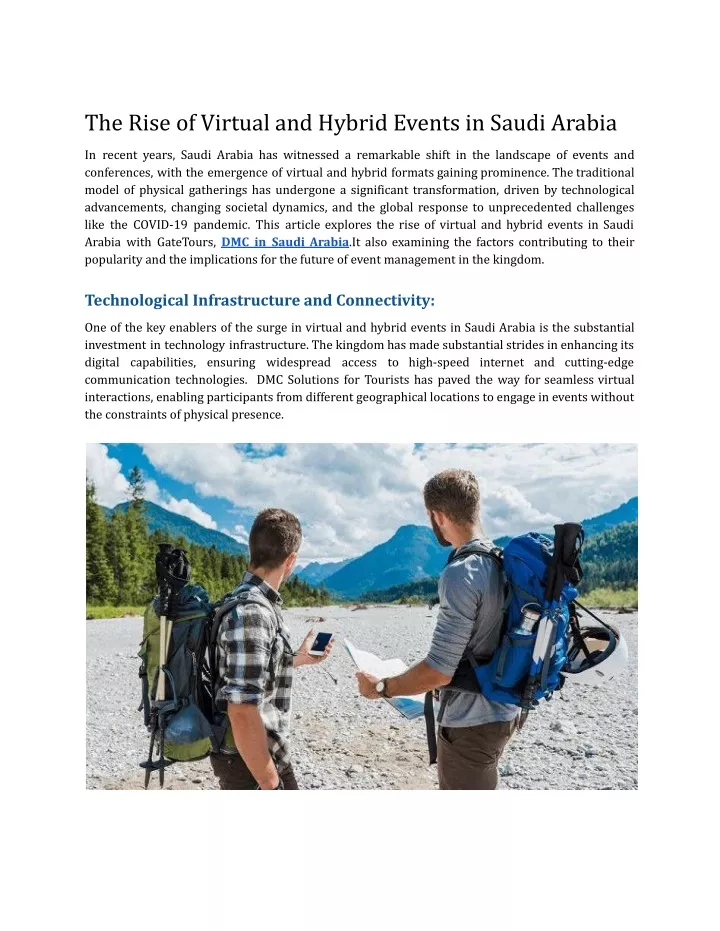 the rise of virtual and hybrid events in saudi