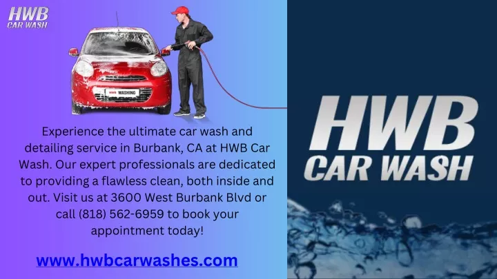 experience the ultimate car wash and detailing