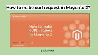 how to make curl request in magento 2