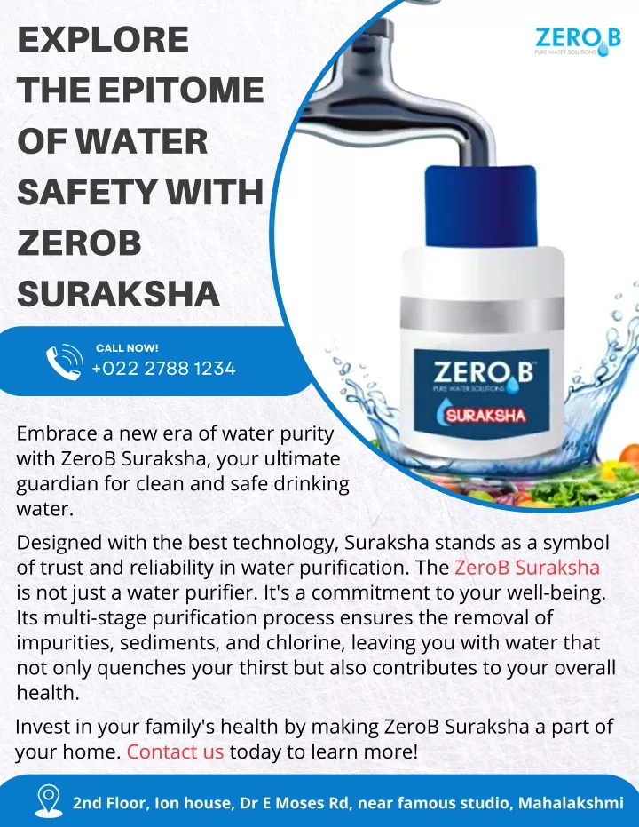 explore the epitome of water safety with zerob