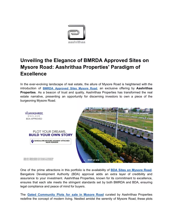 unveiling the elegance of bmrda approved sites