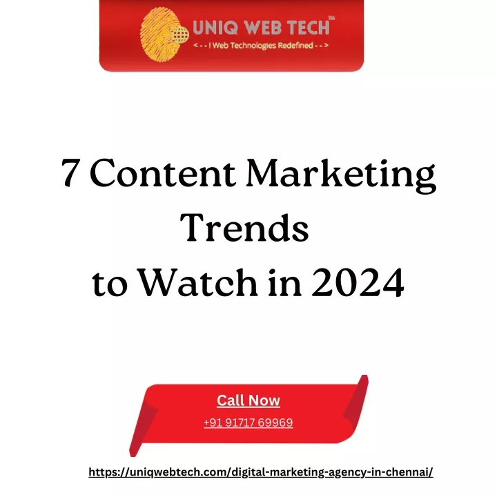 7 content marketing trends to watch in 2024