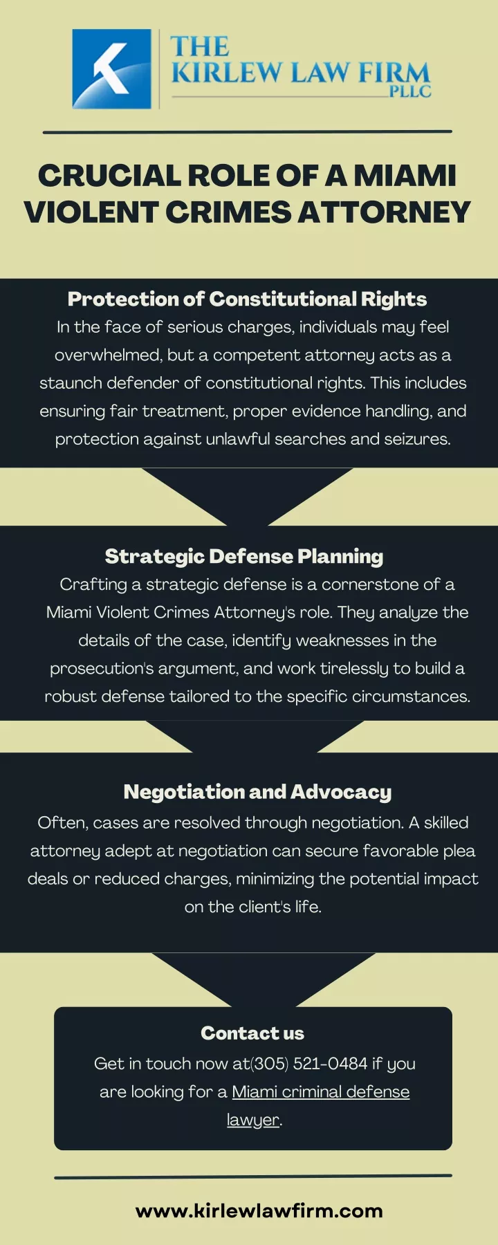 crucial role of a miami violent crimes attorney