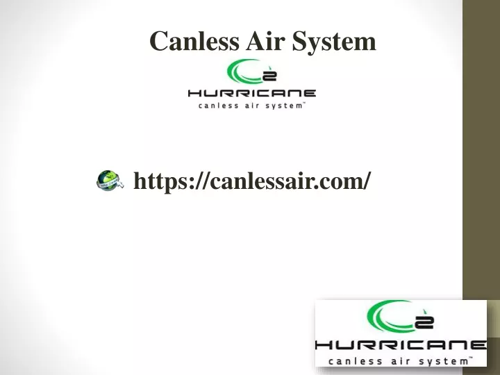 canless air system