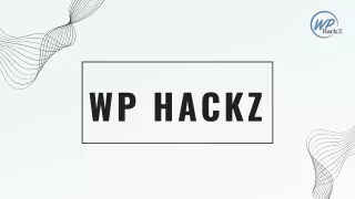 WP Hackz Redefine Excellence with Premium WordPress Themes