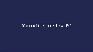 Social Security Disability Attorney in Tennessee - Miller Disability Law, PC