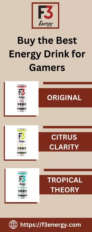 Buy the Best Energy Drink for Gamers