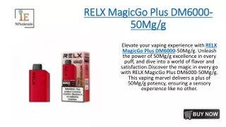 relx magicgo plus dm6000 50mg g