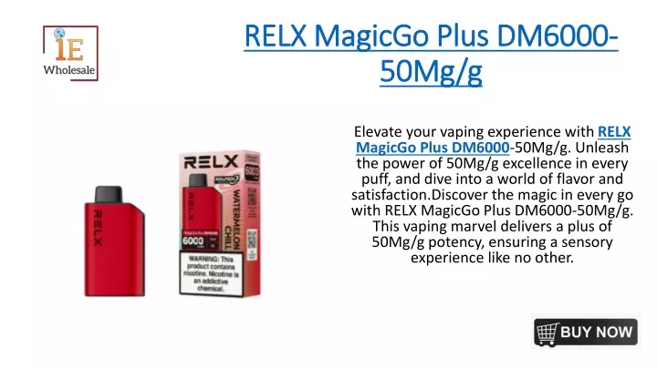 relx magicgo plus dm6000 50mg g