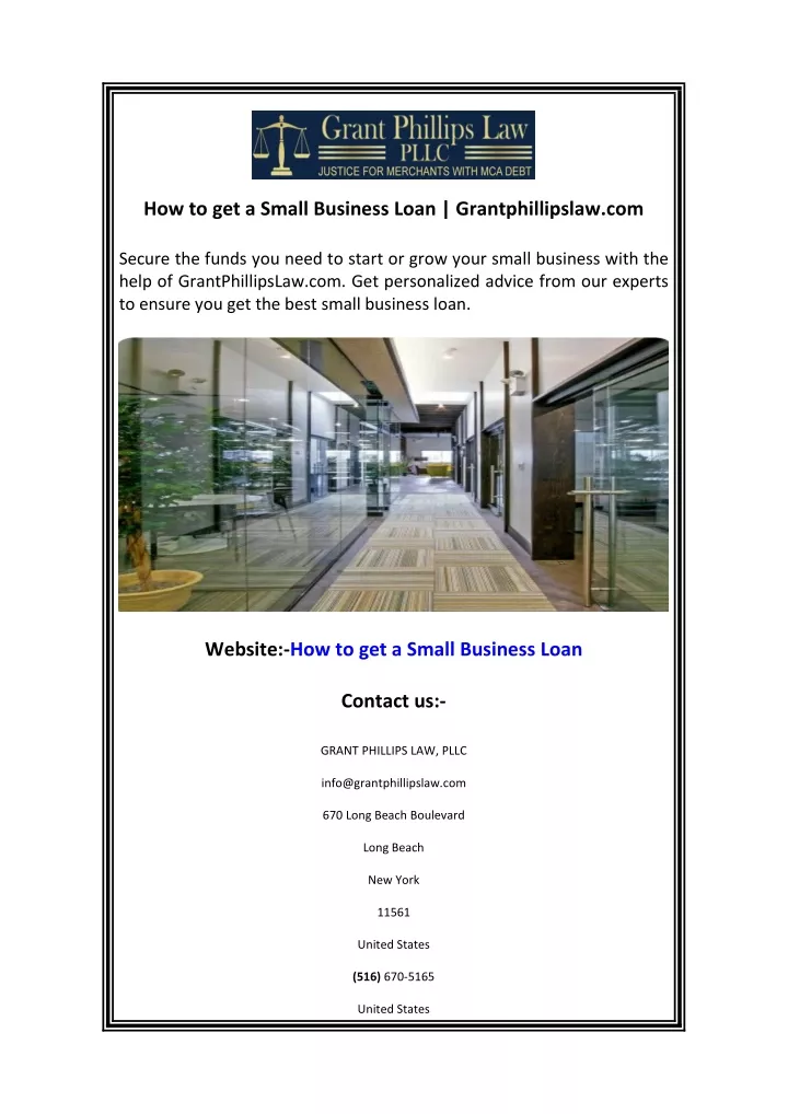 how to get a small business loan grantphillipslaw