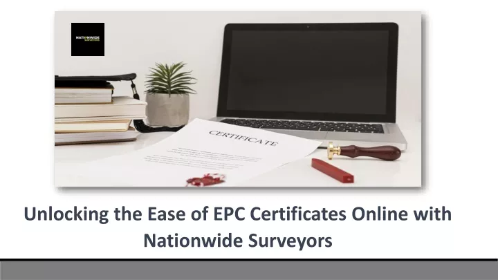 unlocking the ease of epc certificates online