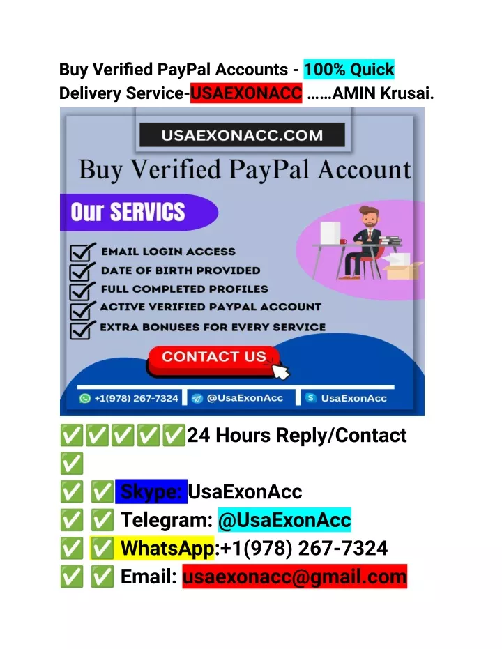 buy verified paypal accounts 100 quick delivery