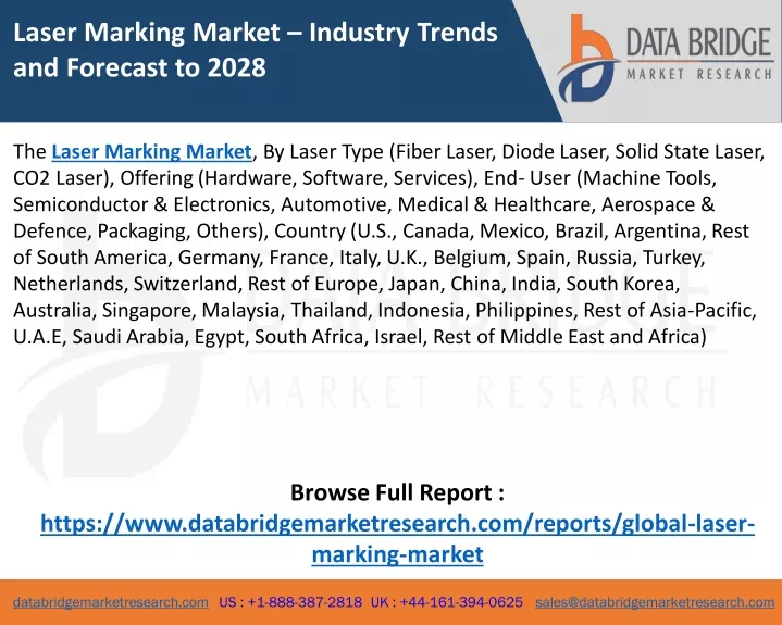 laser marking market industry trends and forecast