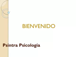 psintra psicolog a