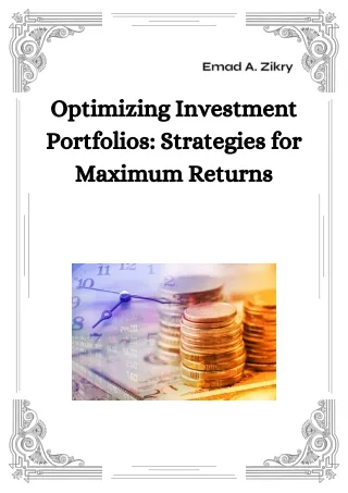 Optimizing Investment Portfolios Strategies for Maximum Returns