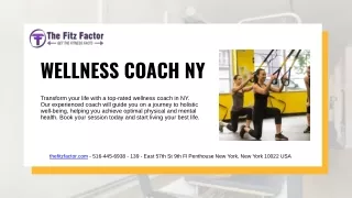 Transform Your Life with the Top Wellness Coach in NY